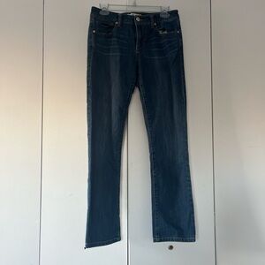 CAbi Classic Blue Straight Leg Jeans